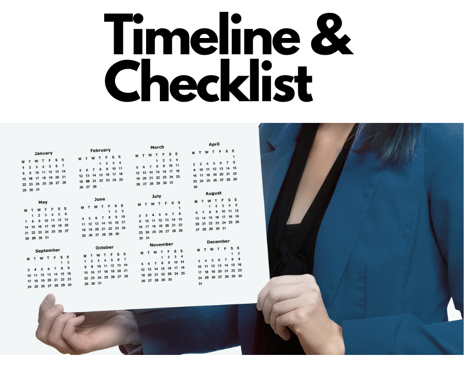 Timeline & Checklist